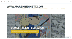 Desktop Screenshot of marekbennett.com
